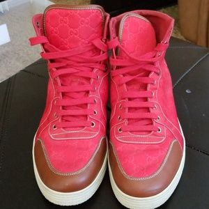 Gucci High Top Sneakers UK 12/US 13